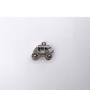 Vintage Sterling Silver Knott's Berry Farm Stagecoach Charm